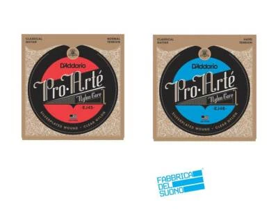 D'ADDARIO pro arté - EJ45 normal tension - EJ46 hard tension - Nylon
