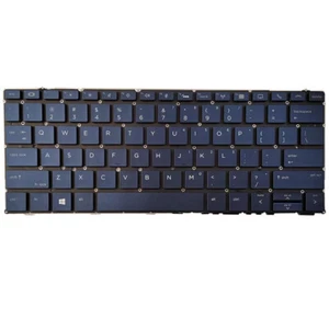 Teclado retroiluminado teclado inglés para computadora portátil HP Elite Dragonfly G2 - Imagen 1 de 4