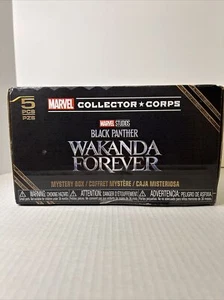 Black Panther Wakanda Forever *FUNKO POP* Marvel Collector Corps Box Size 3XL - Picture 1 of 3