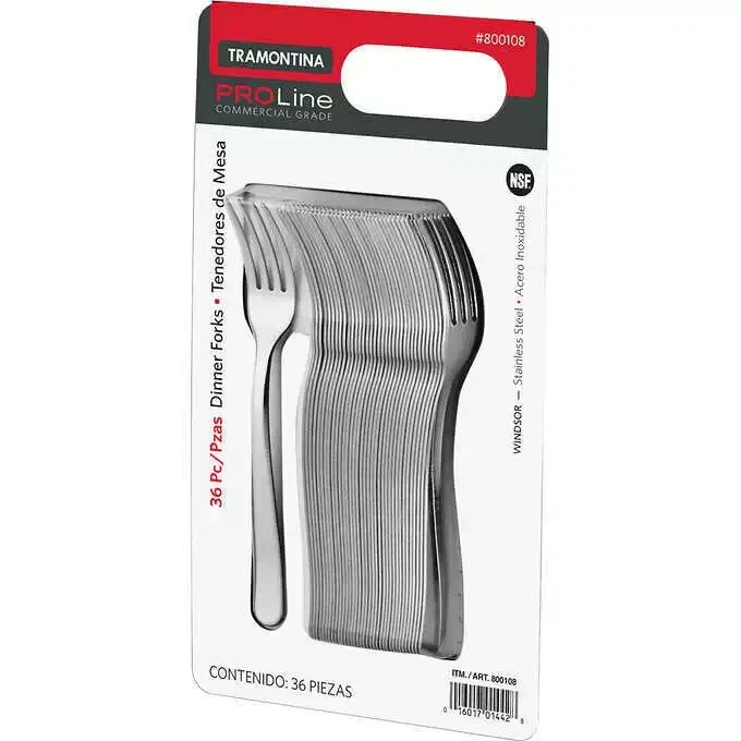Tramontina ProLine Windsor Dinner Fork, Stainless Steel, 36-count - Image 1 of 1