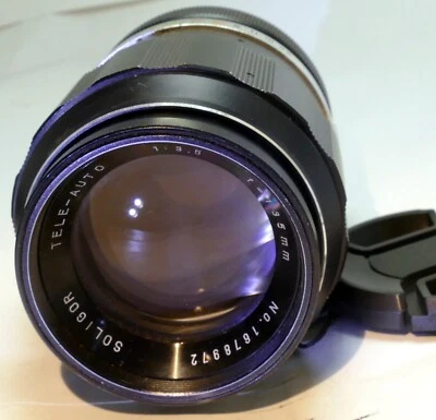 Soligor 135mm f3.5 T4 Lens Telephoto  Prime (missing mount) - Image 1 of 4