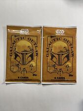 (2) 2022 TOPPS STAR WARS THE BOOK OF BOBA FETT FACTORY SEALED PACK LOT
