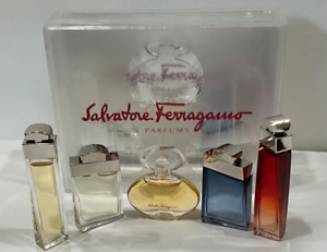 Salvatore Ferragamo  Gift Set Perfume Miniature Women 5 pcs brand new free ship