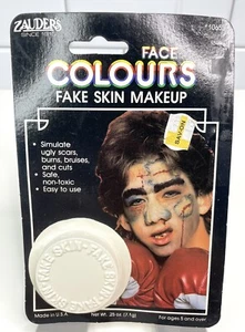 NOS Vintage Zauders Face Colours Fake Skin Makeup NIP Zauder Bros Made in USA - Picture 1 of 4