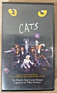 Cats The Musical VHS Video Tape 1998 Broadway Andrew Lloyd Webber Clamshell - Picture 1 of 8