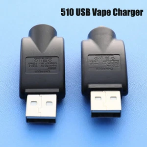 Portable 510 USB Vape Charger Wireless Charging Head Charger With Packaging io - Zdjęcie 1 z 14