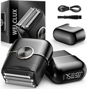 Electric Foil Shavers for Men, Upgraded Mini Electric Razor with 4 Floating Blad - Picture 1 of 7