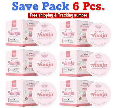 6x Numju Lotion Vitamin Leavening Black Elbows Agent Skin Dark Armpits Radiant - Image 1 of 4