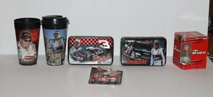NASCAR Dale Earnhardt + Dale Earnhardt Jr. Collectable Items-Shot Glasses/Cards - Picture 1 of 8