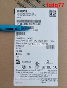1PC Brand New Siemens 6SL3210-1PE21-1UL0 Frequency Converter In Box Fast Ship - Picture 1 of 6