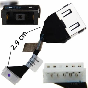 Câble connecteur de charge Lenovo T570 DC IN Power Jack alimentation - Imagen 1 de 1