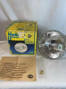 TS Headlight Beam, 12Volt, C5 Bulb, Halogen, 7" Motorcycle In Hella Box - Picture 1 of 6