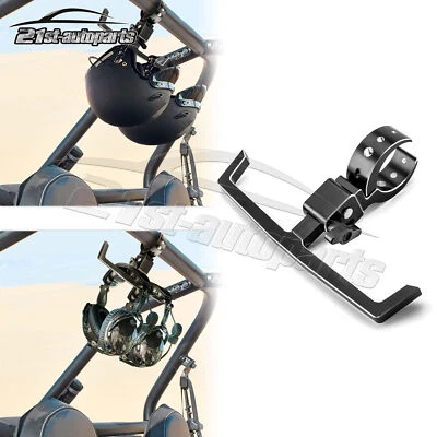 1"-2" UTV Roll Bar Dual Headset Hanger Helmet Hook for Kawasaki Mule Honda RZR - Изображение 1 из 4