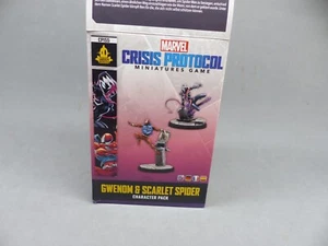 *EMPTY BOX / BOITE VIDE* MCP Marvel Crisis Protocol, Gwenom Scarlet spider carte - Picture 1 of 4