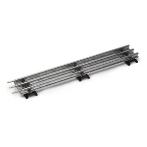 Menards calibre O tubular 3 vías de rieles - mezcla y combina - recto y curvas - Imagen 1 de 16