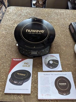 NUWAVE Gold Precision Induction Cooktop, Portable, Powerful with Large 8” Heatin - Image 1 of 4