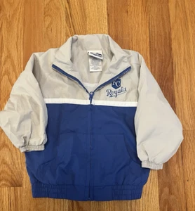 Rompevientos Majestic Kansas City Royals cremallera completa niño 2T - Imagen 1 de 4