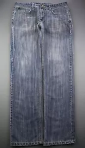 Men's I Jeans by Buffalo Ethan Super Slim Distressed Size 33x32 (Msr 34x31) - Picture 1 of 13