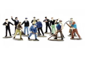Trabajadores ferroviarios Dapol HO OO - Imagen 1 de 1
