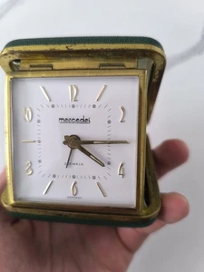 Mercedes Uhr Vintage Grün Standuhr gebraucht selten Made In Germany Rarität ab 1 - Bild 1 von 12