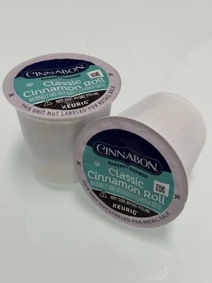 Cinnabon Classic Cinnamon Roll K Cups. 100 Pods Bulk.