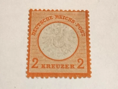 Allemagne Zones Sud 1872 - 2k orange - N°21, Cote; 2500€ Neuf - Photo 1/4