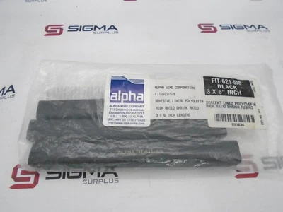 ALPHA WIRE FIT6215/8-BLACK-3X6-IN CABLE - Image 1 of 2