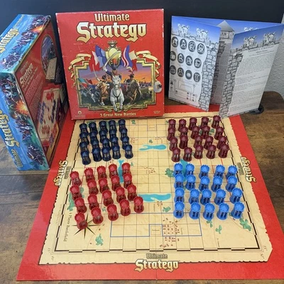 Vintage Ultimate Stratego Board Game Complete CIB 1997 Deluxe Edition Item #1013 - Image 1 of 4