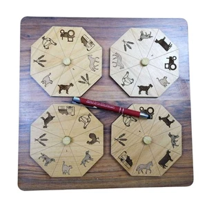 Match Four Jumbo Puzzle | Prop Gioco Escape Room - Foto 1 di 4