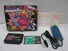 NES -- ARKANOID 2 with Controller -- Box. Famicon. JAPAN Game. 10128