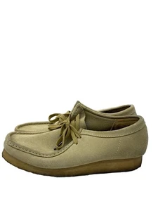 Mens Clarks Clarks Wallabee Tethered Boots Boots 26.5cm BEG 261555157085 - Picture 1 of 5