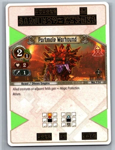 The Eye of Judgment Partmole Warhound #114 Sony PS3 Biolith Rebellion Set 2 - Picture 1 of 2