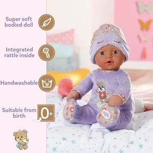 Baby Born Sleepy 30cm waschbar mit Rassel Purple - Bild 1 von 7