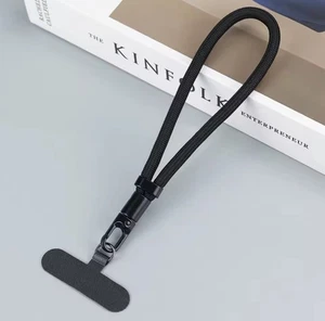 Verstellbare Handgelenk-Schlaufe Handy Halterung mit Edelstahl Clip Anti-Fall - Bild 1 von 5