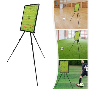 Tabla de entrenamiento de fútbol tablero de exhibición táctico de fútbol marcador portátil magnético - Imagen 1 de 19