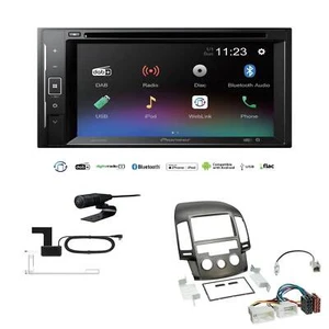 Pioneer Autoradio 2-DIN Bluetooth DAB für Hyundai i30 2008-2012 manuelle Klima - Bild 1 von 4