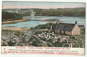 1909 LLANDUDNO PMK & BLUE 2/LINE POSTED ON LA MARGUERITE CACHET TO BOOTLE L'POOL - Bild 1 von 2