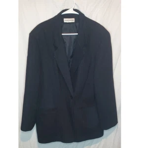 Cathy Daniels | Black Blazer Coat Size 16 - Picture 1 of 3