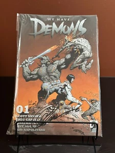 We Have Demons #1 Capullo CVR LTD 1500 Signed Exclusive Greg Capullo w/COA - Picture 1 of 7