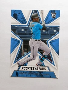 2021 Panini Chronicles Rookies & Stars Monte Harrison RC Miami Marlins #5 - Picture 1 of 2
