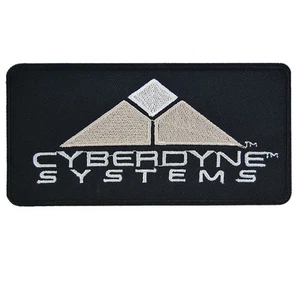 Cyberdyne Systems Iron On Patch Terminator Movie Film Cosplay Costume Sci Fi - Picture 1 of 1