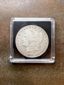 Dólar de plata Morgan 1892 S 90 % moneda de plata de Estados Unidos fecha clave - Imagen 1 de 4