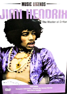 Jimi Hendrix NEW DVD, Master Guitar, Hey Joe, Interviews,Rare Footage,Experience - Image 1 of 4
