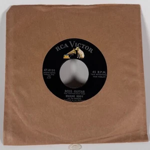 DUANE EDDY 45 RPM BOSS GUITAR / THE DESERT RAT - VG - Picture 1 of 3