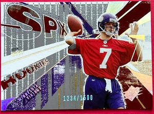 2003 Upper Deck SPx Rookies #115 Juston Wood Rookie /1500 Minnesota Vikings 🏈 - Picture 1 of 2