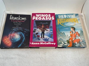 3 Anne McCaffrey Wings of Paradise, Killashandra, Future Love HC DJ - Imagen 1 de 3