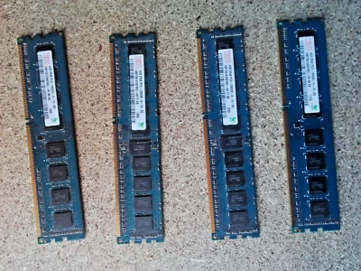 16GB Hynix | 4GB DDR3 PC3-10600U Desktop Memory RAM | HMT351U6BFR8C-H9 - Image 1 of 2