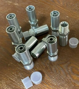 (10 PK) 06U108 3/8 hose 1/2" threads Male Pipe Compatible After Market - Picture 1 of 3