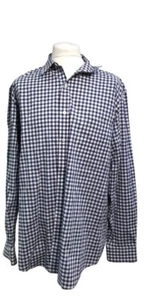 Camisa abotonada Club Room para hombre color azul talla 2XL - Imagen 1 de 4