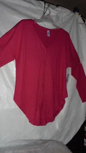 JUST BE.TIE VORNE, HACCI VIVA MAGENTA, STRICKJACKE, GRÖSSE 2X. BUST 46" NEU MIT ETIK-DISPLAY - Bild 1 von 8